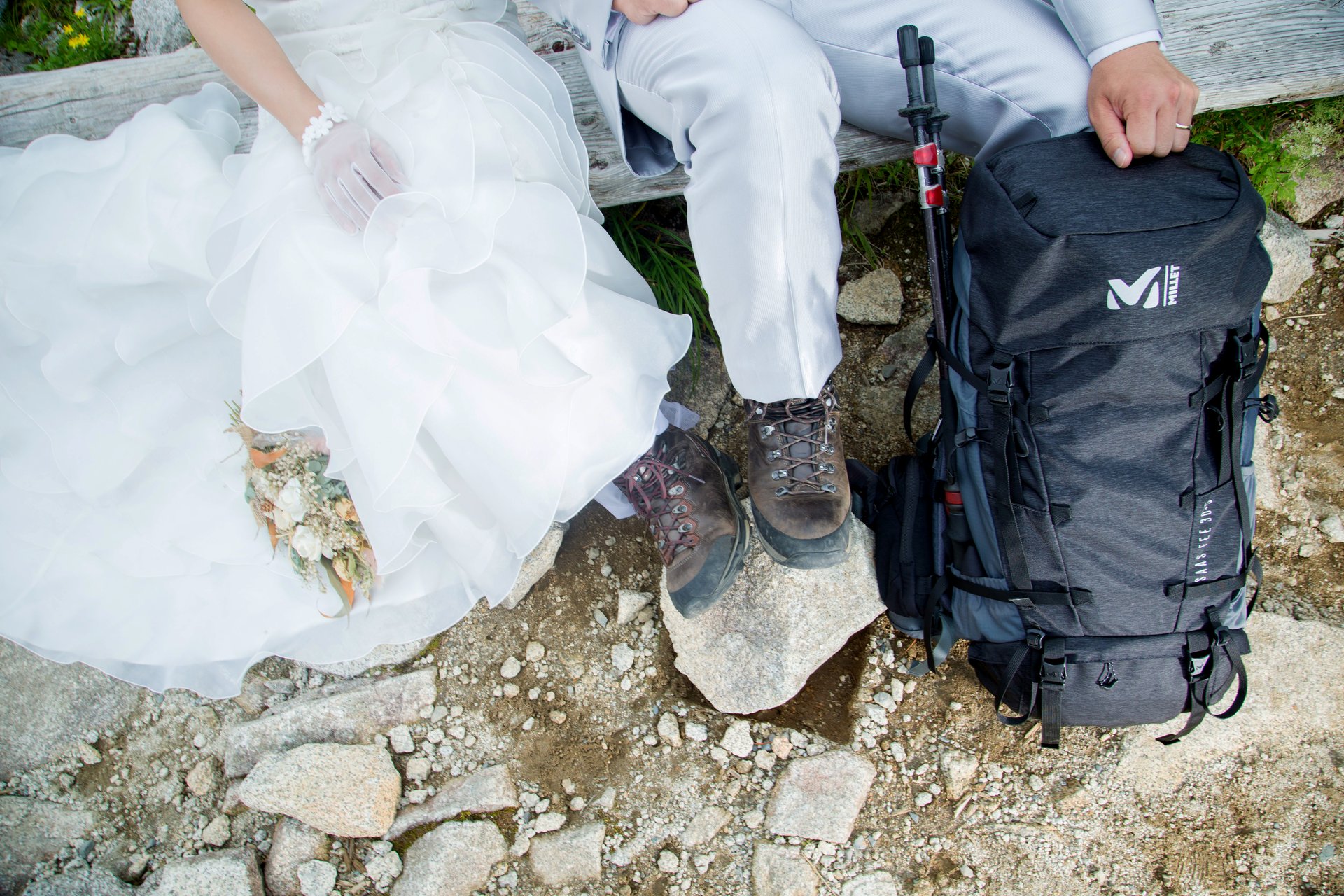 駒ヶ根フォトウエディング 山ロケ
