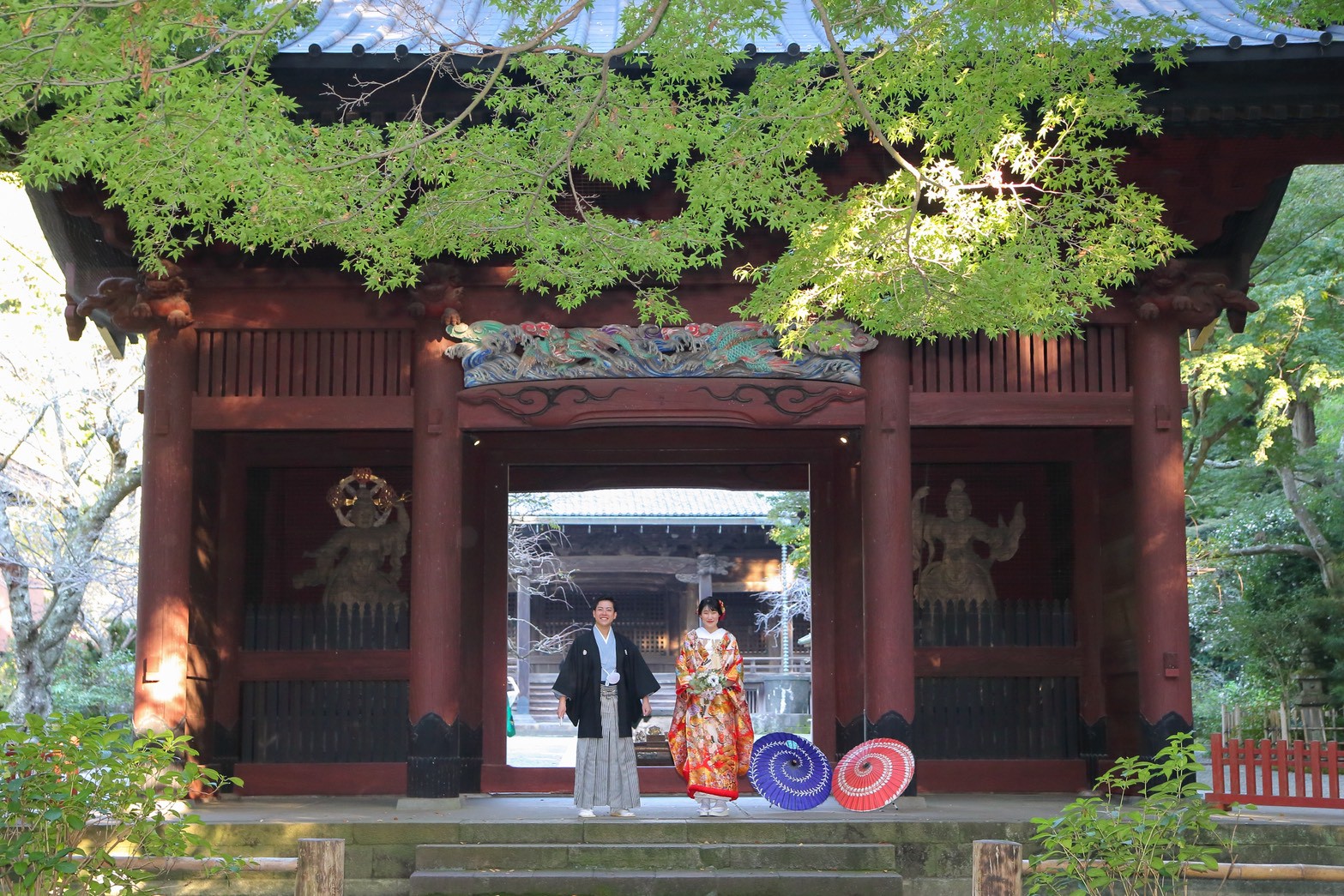 湘南フォトウエディング 鎌倉×神社×和装