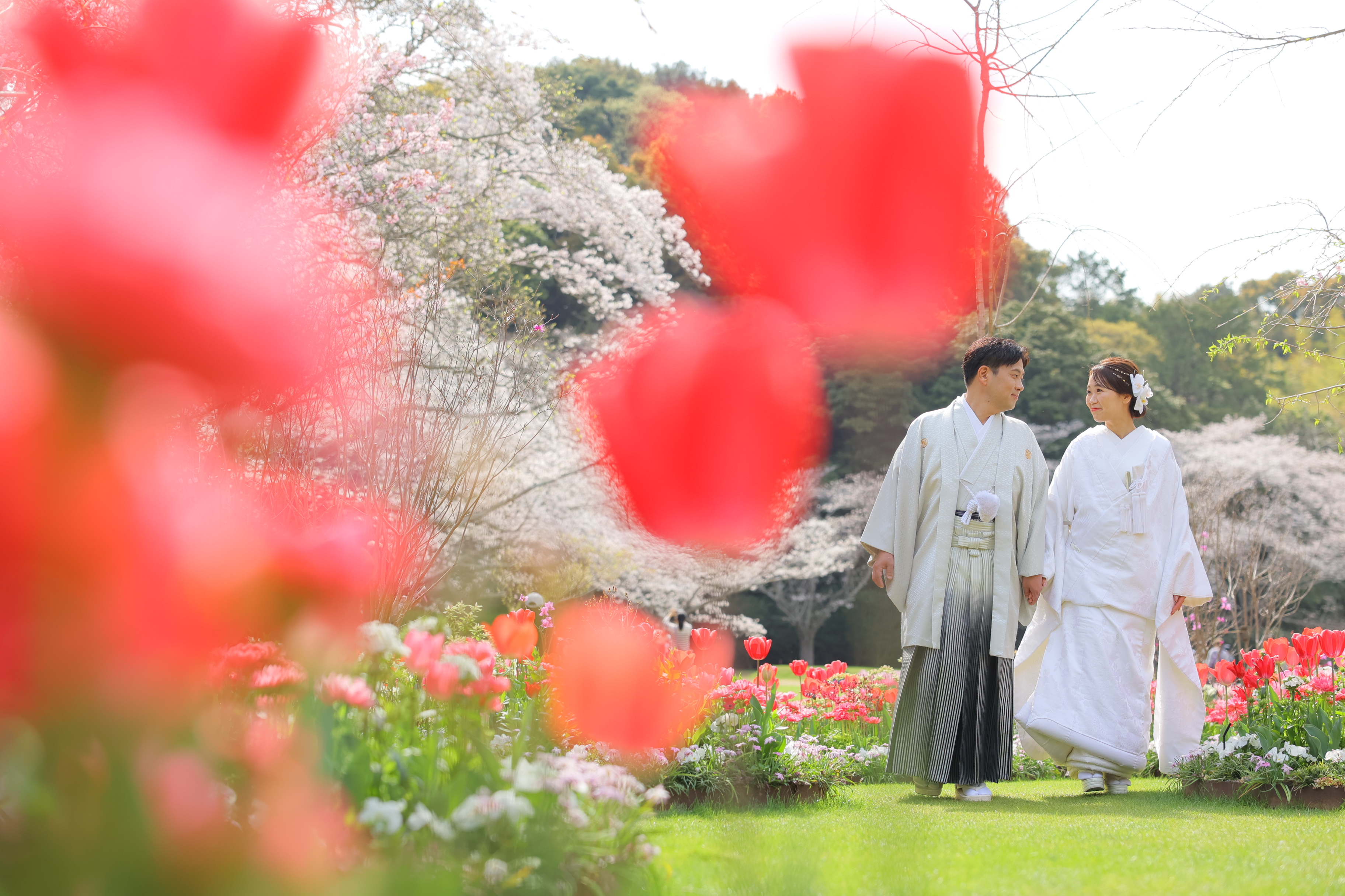 豊橋フォトウエディング フラワーパーク春